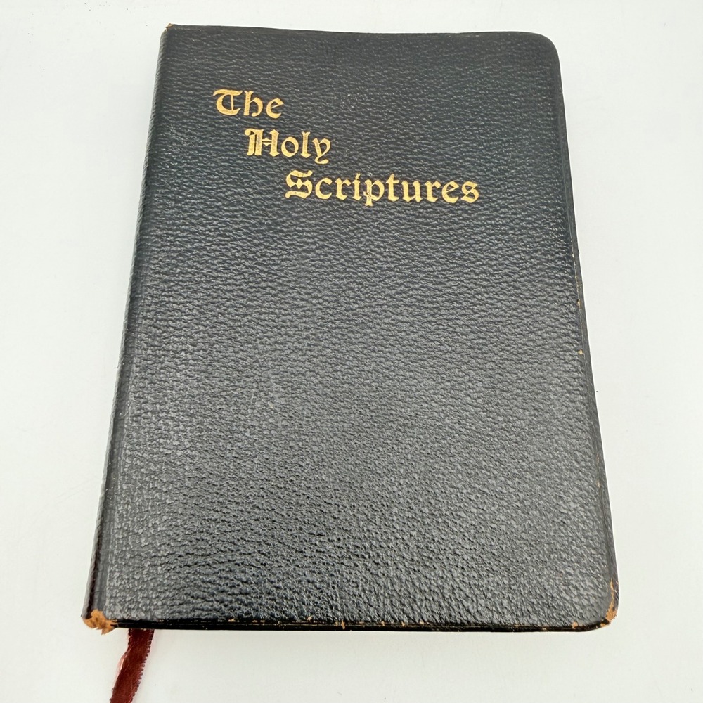 Jewish Publication Society The Holy Scriptures Masoretic Text Vintage Black Gold